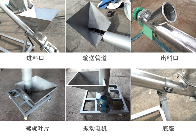 螺旋輸送機細節